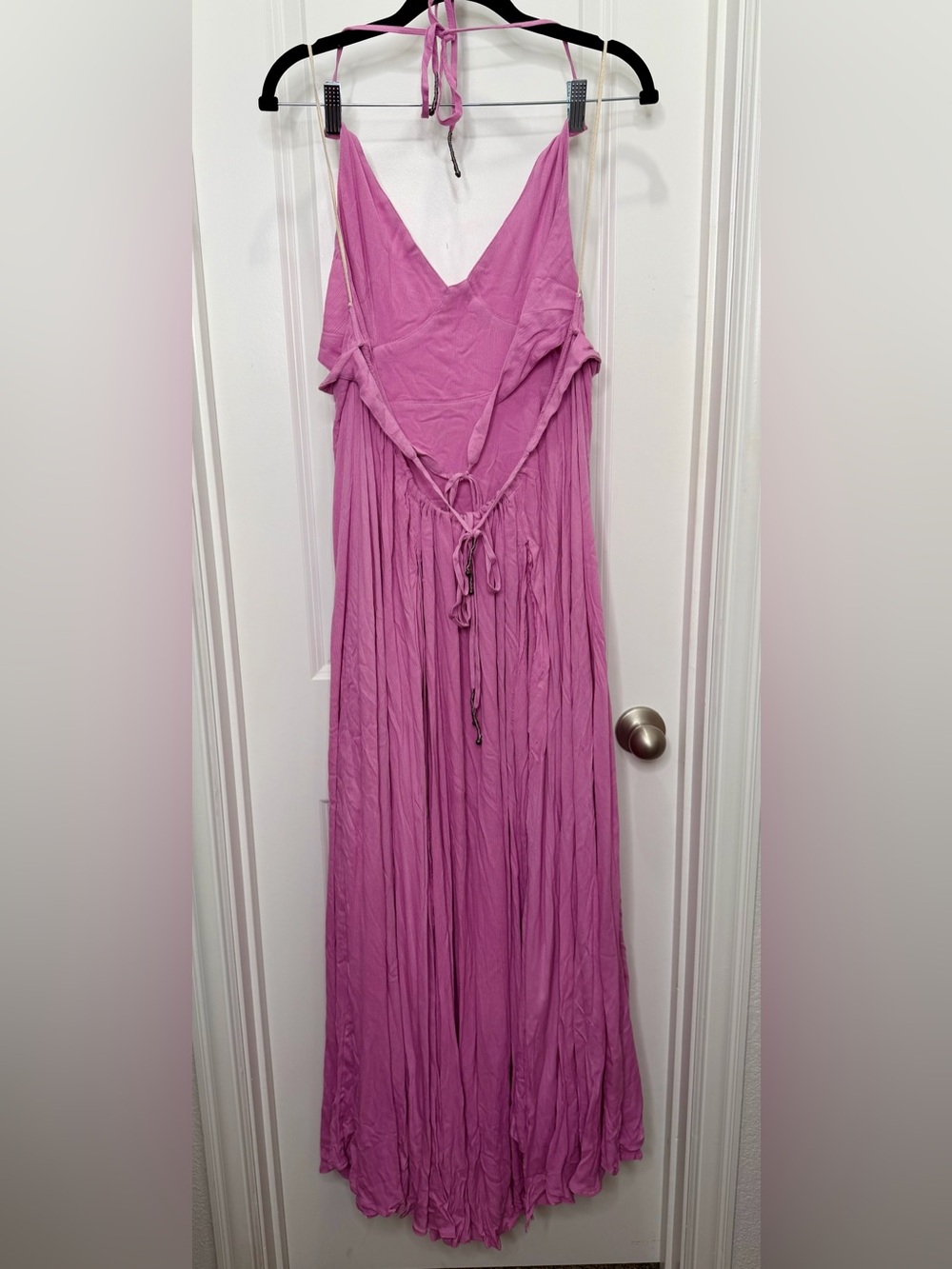Free People Lille Maxi Dress Size Large Pink Purple NWT!! - Picture 12 of 12